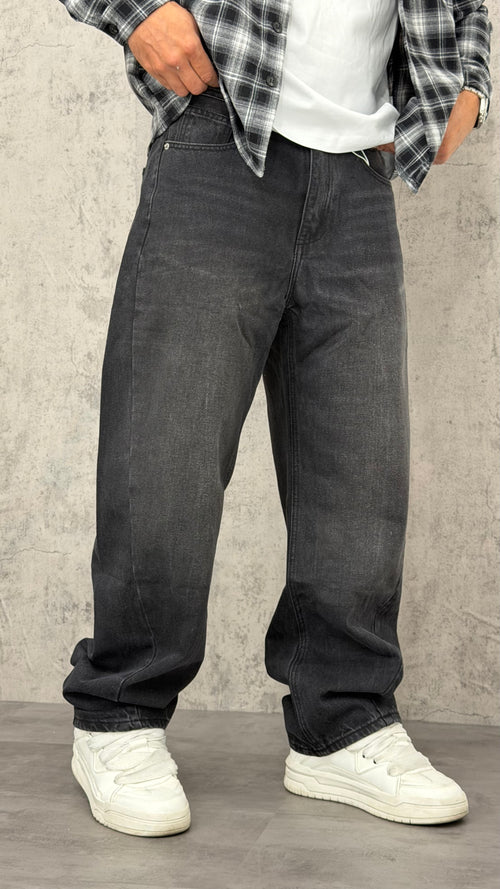 Jeans Baggy Black Fade