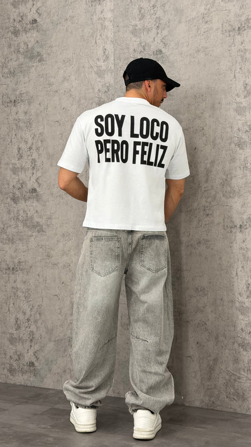 T-shirt "SOY LOCO PERO FELIZ"