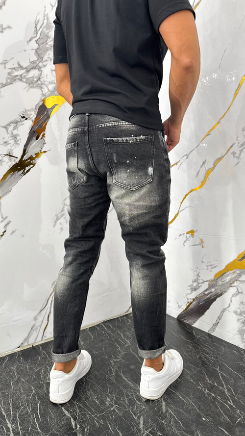 Jeans Ink Splash