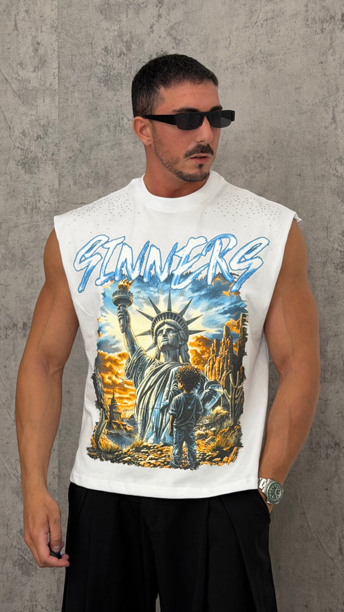 T-Shirt Smanicata Shine Sinners