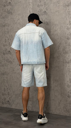 Coordinato Light Denim Fade