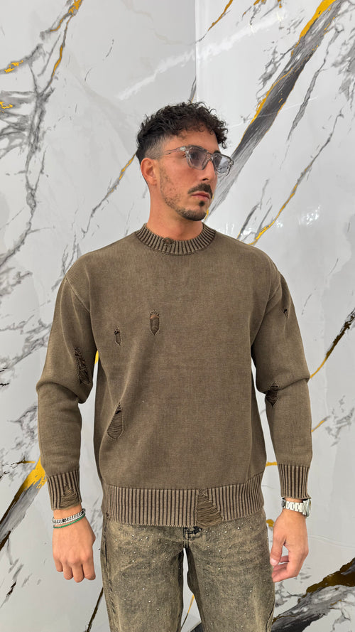 Maglione Broken Stitch