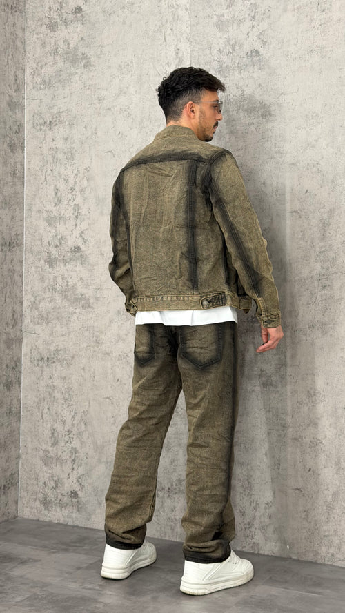 Coordinato Brown Drift Set