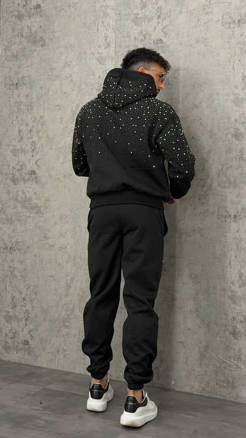 Coordinato Tuta Glitter Hood