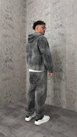 Coordinato Jeans Grey Shine