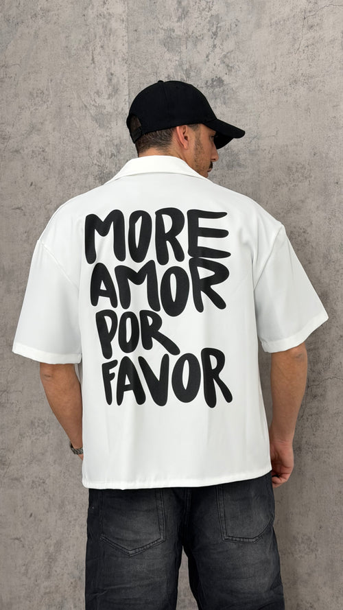 Camicia "MORE AMOR POR FAVOR"