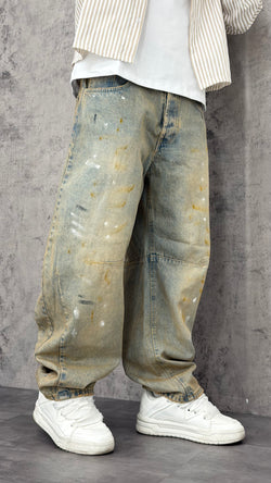 Jeans Balloon Sand Wash