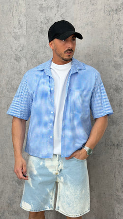 Camicia Crop Squared