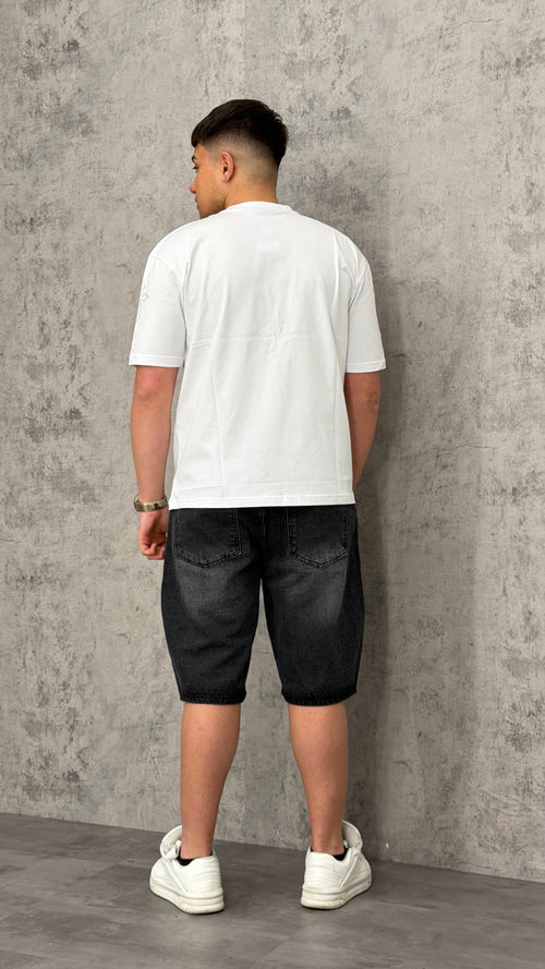 T-shirt Minimal Cross Sparkle