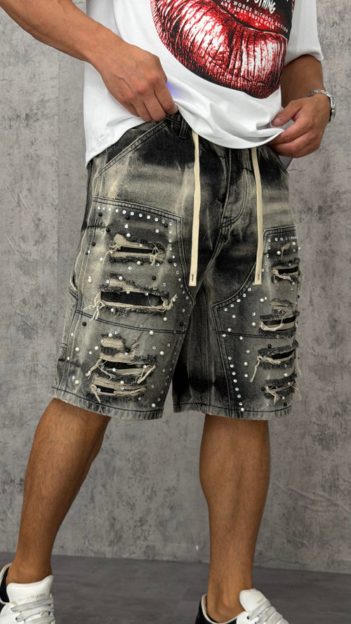 Pantaloncino Pearl Shine B&W