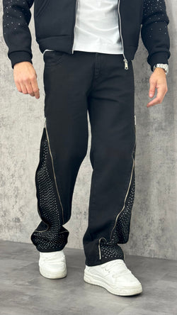 Jeans Flare Sparkle side