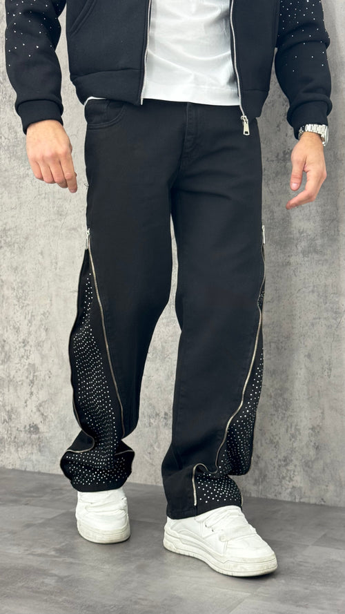 Jeans Flare Sparkle side