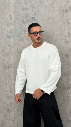 Maglia Longsleeve Overfit Crop