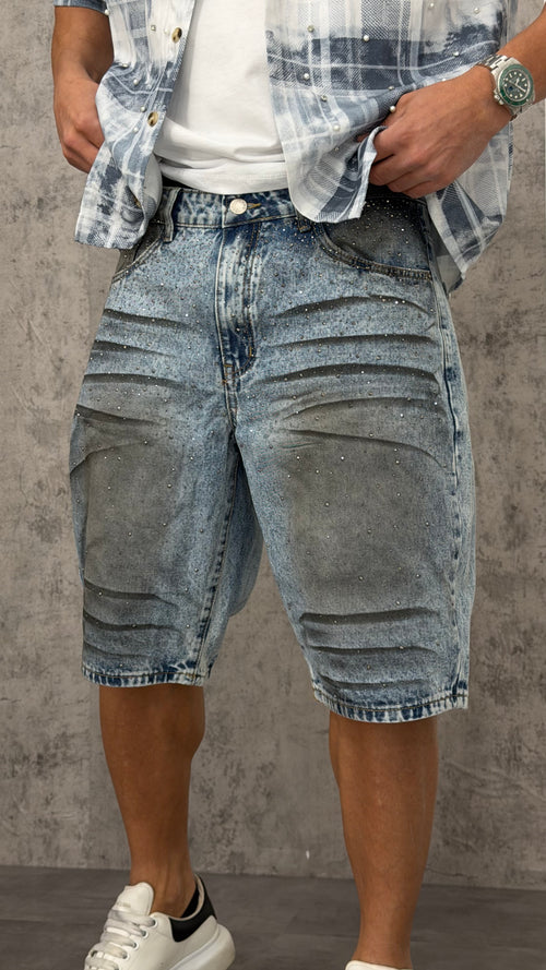 Pantaloncino Jeans Light Diamond