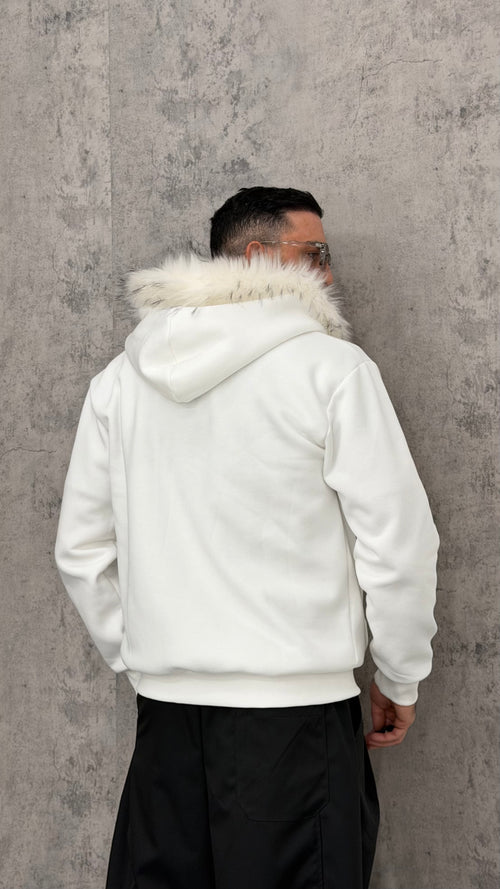 Felpa Fur Hood