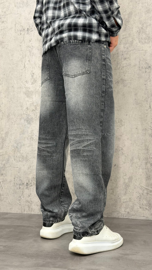 Jeans Balloon Grey Fade
