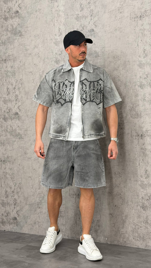 Coordinato Jeans Smart Grey