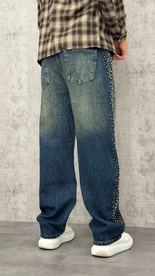 Jeans Balloon Steel Pearl