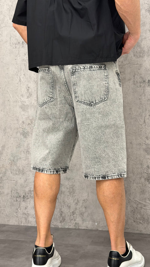 Pantaloncino Jeans Grey Cross