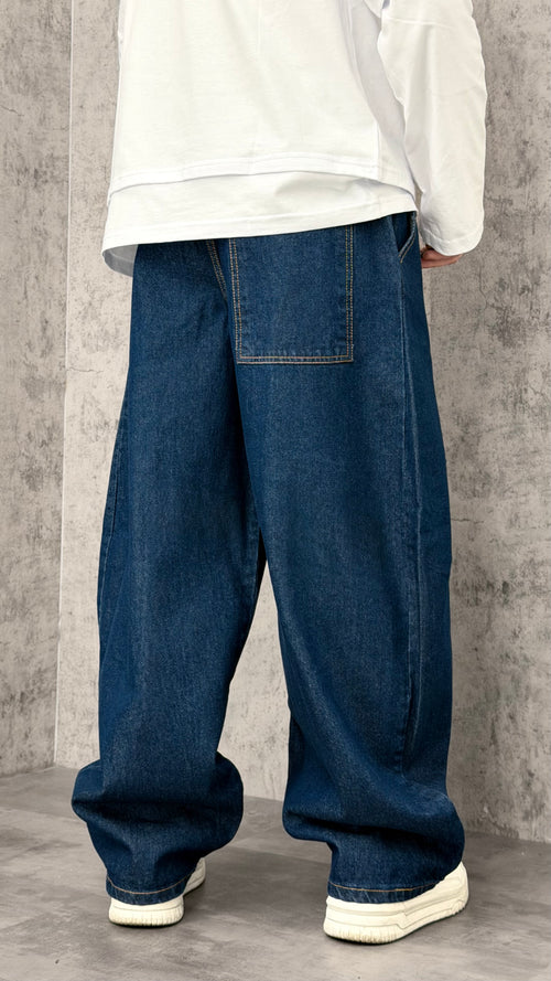 Jeans Denim Balloon Fit