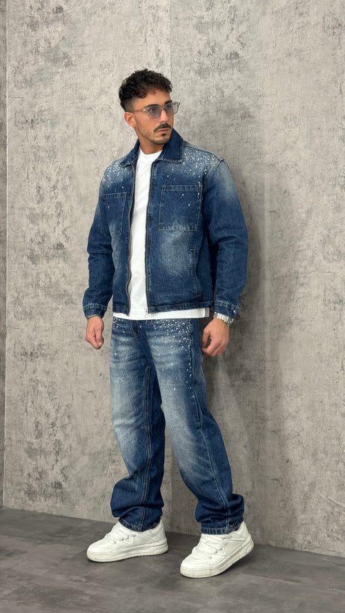 Coordinato Denim Shine Set