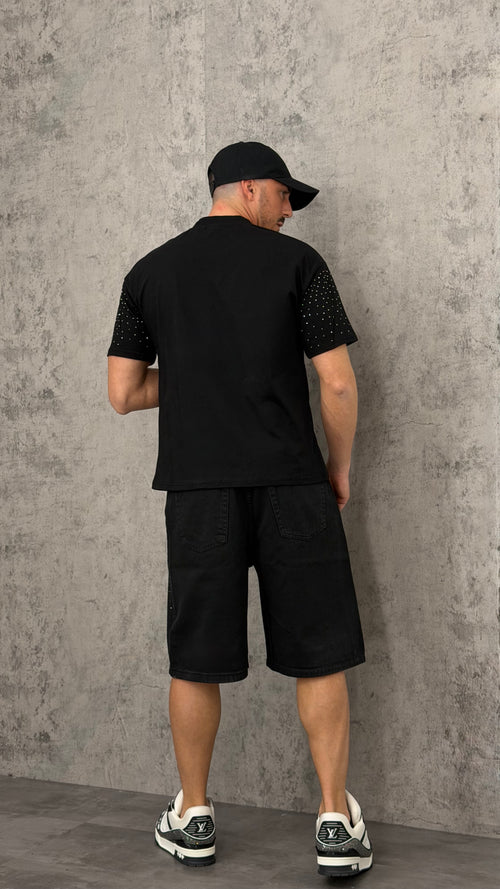 Pantaloncino Jeans Black Diamond