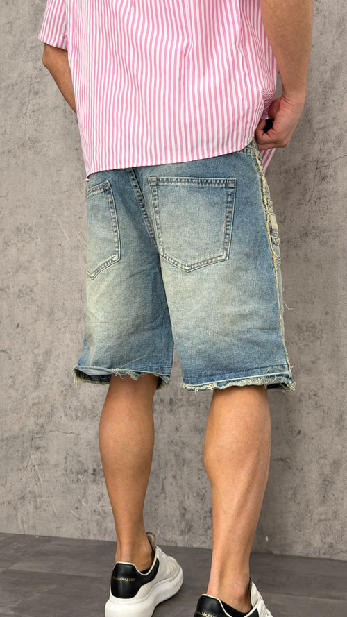 Pantaloncino Jeans Triple Button