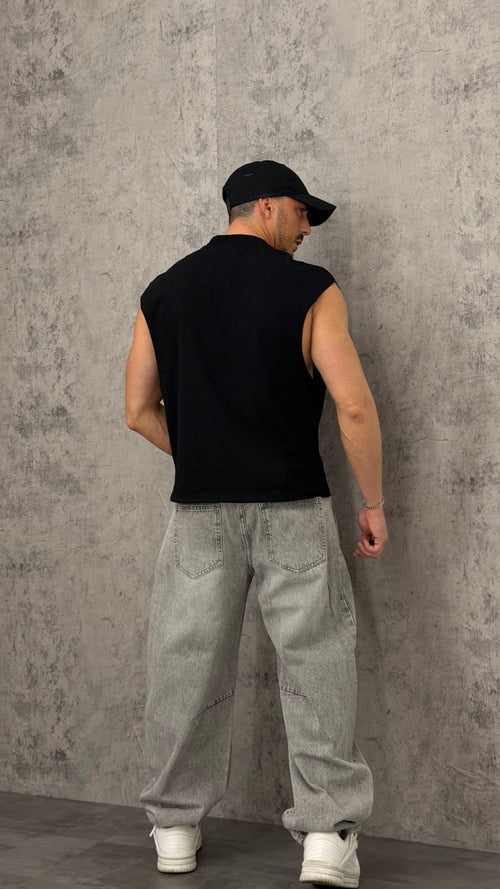 Jeans Balloon Black Cross