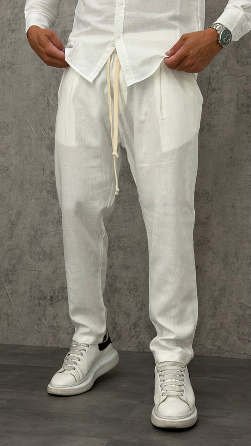 Pantalone Lino Lace