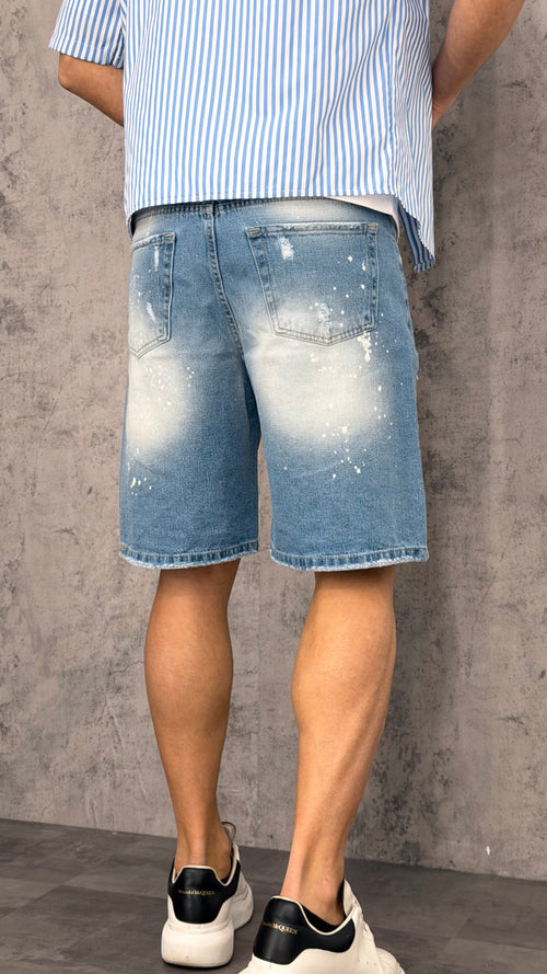 Pantaloncino Jeans Ice Wash