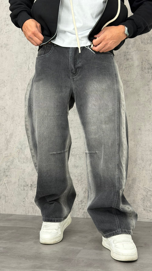 Jeans Balloon Black Fade
