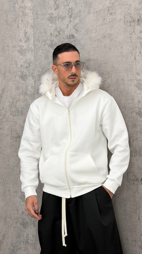 Felpa Fur Hood