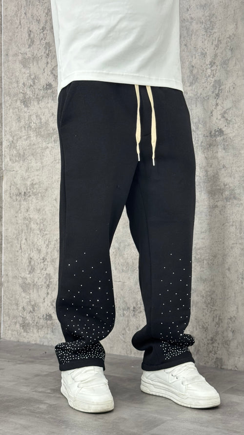 Pantalone Tuta Shiny Lace Wide