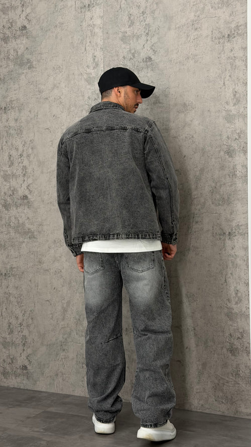 Giacca Denim Grey Sparkle