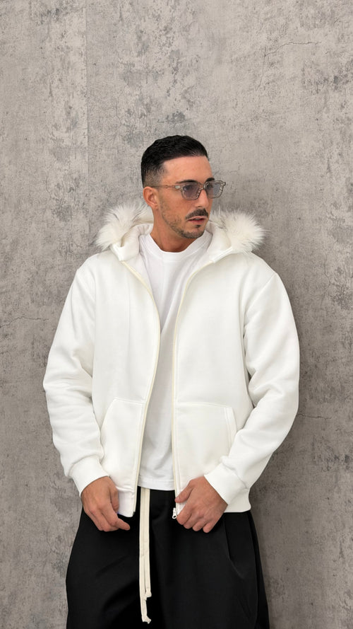 Felpa Fur Hood