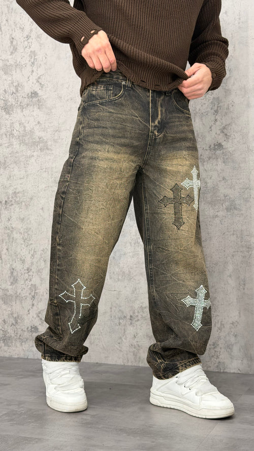 Jeans Ballon Cross Shine
