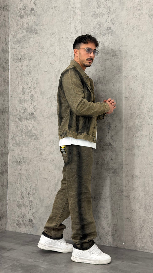 Coordinato Brown Drift Set