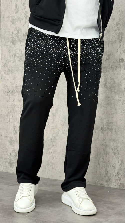 Pantalone Tuta Wide Sparkle
