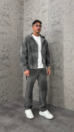 Coordinato Jeans Grey Shine