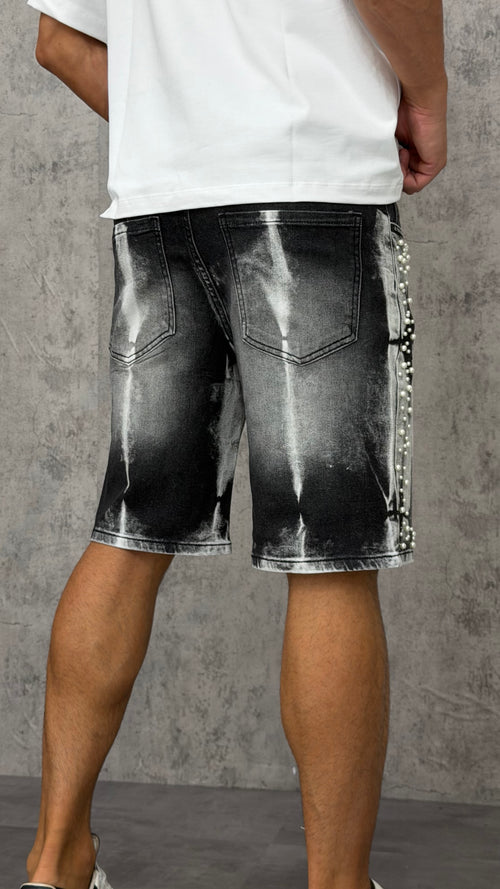 Pantaloncino Pearl Shine Black Fade