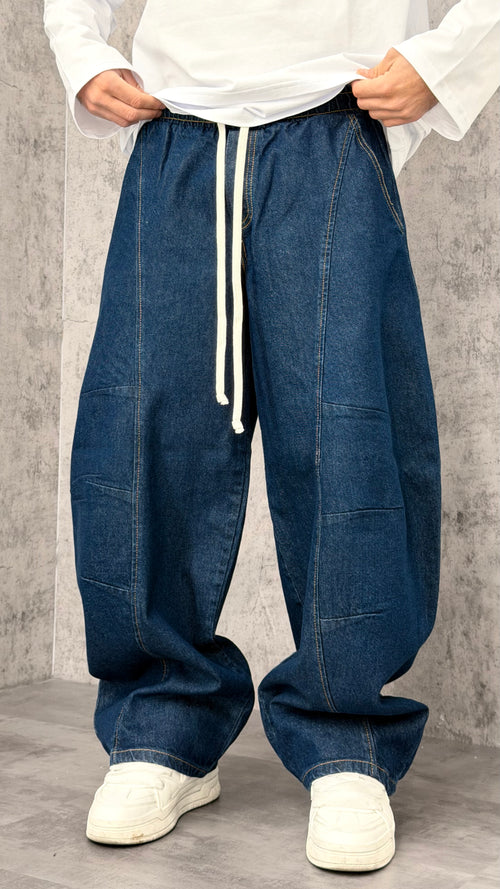 Jeans Denim Balloon Fit