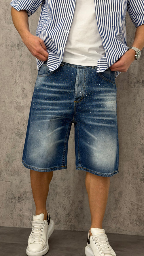 Pantaloncino Jeans Blue Spark