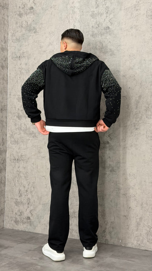 Pantalone Tuta Wide Sparkle