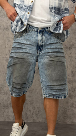 Pantaloncino Jeans Light Diamond