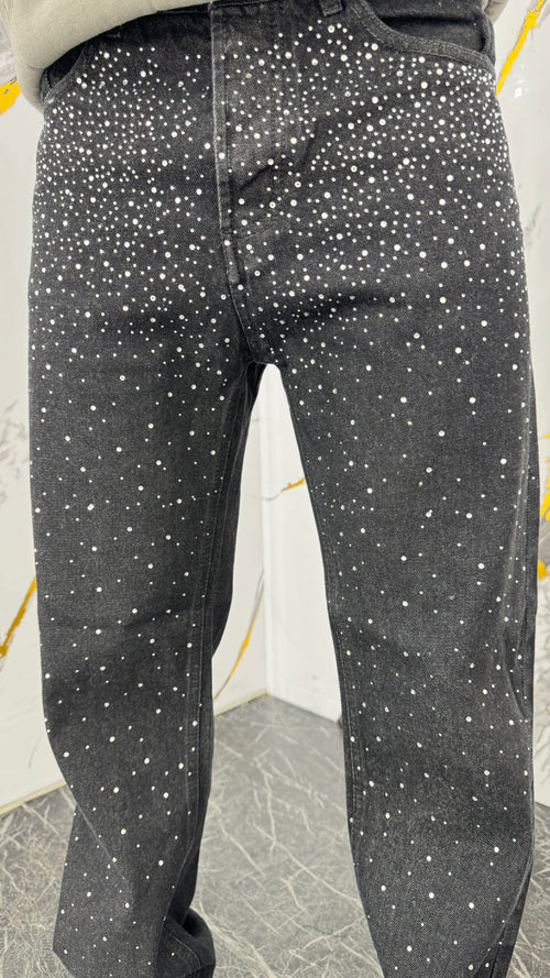 Jeans Black Glint
