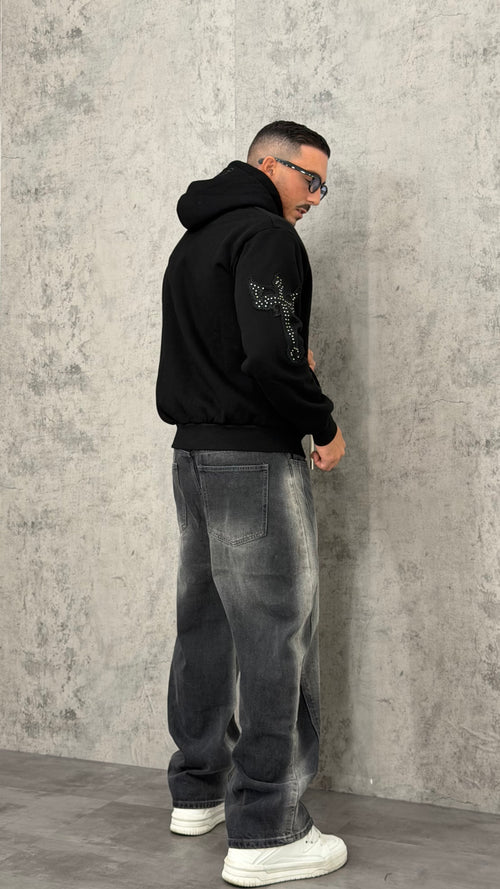 Jeans Balloon Black Fade