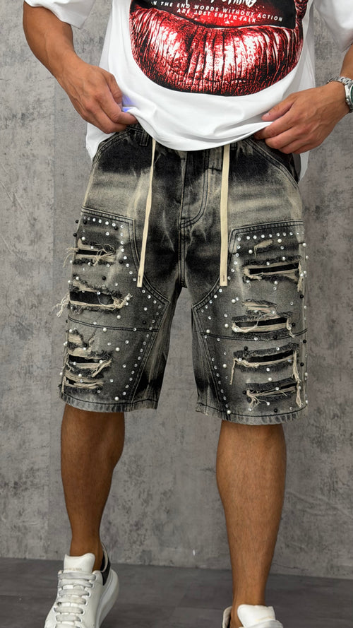 Pantaloncino Pearl Shine B&W