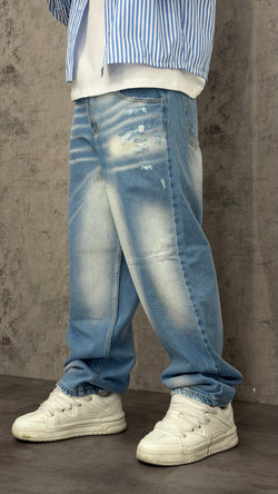 Jeans Baggy Sky Fade