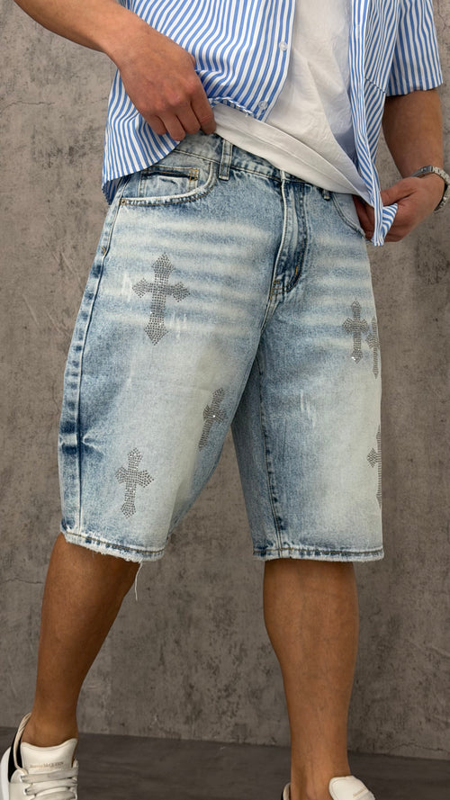 Pantaloncino Jeans Light Cross