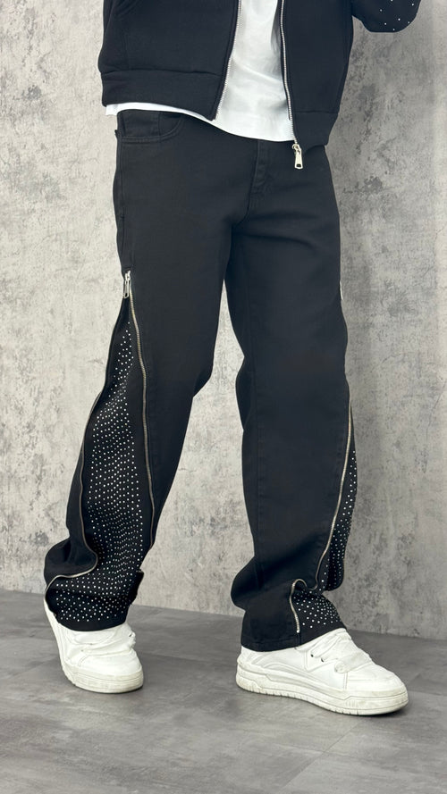 Jeans Flare Sparkle side